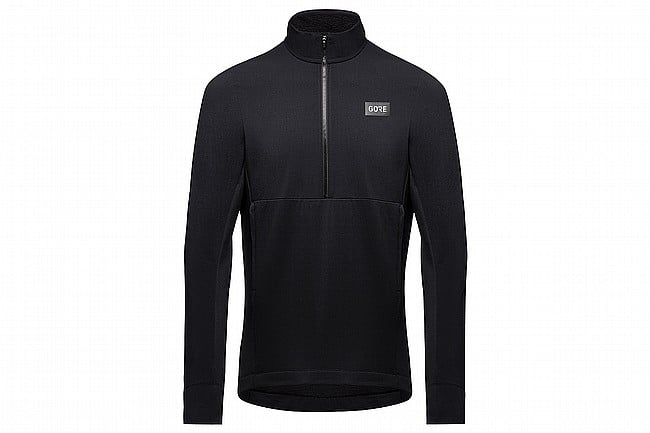 Gore Wear Mens TrailKPR Hybrid 1/2-Zip Jersey Black