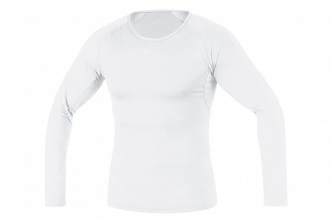 Gore Wear Mens Baselayer Thermo Long Sleeve Shirt White