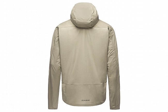 Gore Wear Mens Fernflow Hooded Windbreaker Tech Beige