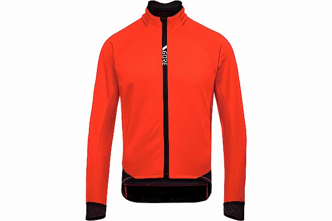 Gore Wear Mens C5 Gore-Tex Infinium Thermo Jacket Black/Fireball