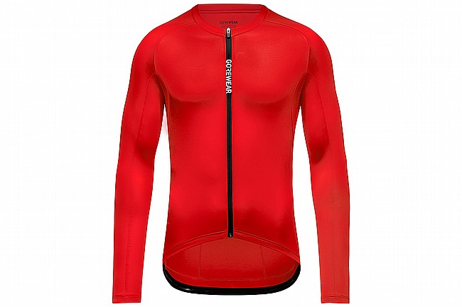 Gore Wear Mens Spinshift Long Sleeve Jersey Lab Red