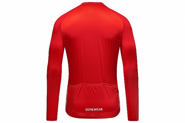 Gore Wear Mens Spinshift Long Sleeve Jersey Lab Red