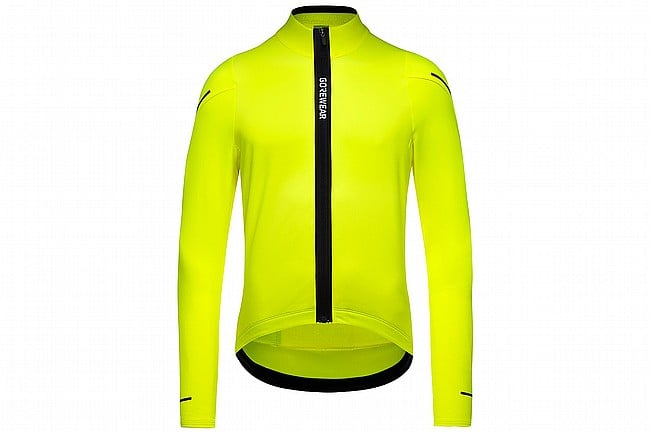 Gore Wear Mens Spinshift Thermo Long Sleeve Jersey  Neon Yellow