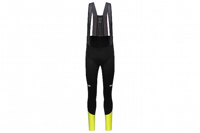 Gore Wear Mens Spinshift Thermo Bib Tights+ Black / Neon Yellow
