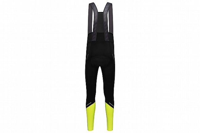 Gore Wear Mens Spinshift Thermo Bib Tights+ Black / Neon Yellow