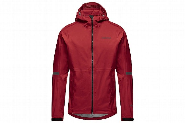 Gore Wear Mens Lupra Gore-Tex 2.0 Hooded Jacket Utility Red