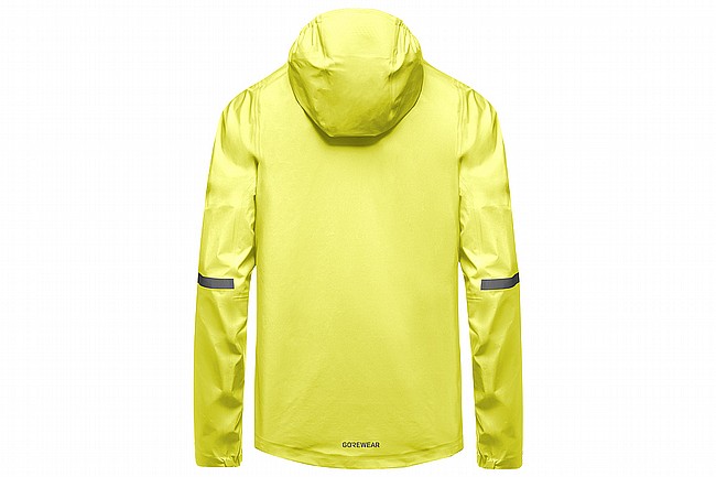 Gore Wear Mens Lupra Gore-Tex 2.0 Hooded Jacket Lime Yellow