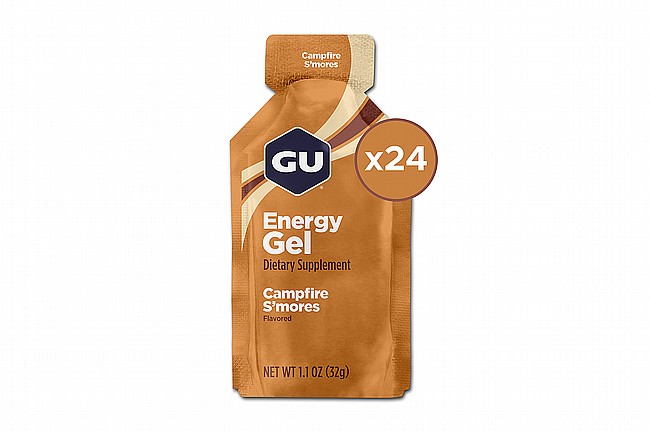 GU Energy Gels (Box of 24) Campfire Smores