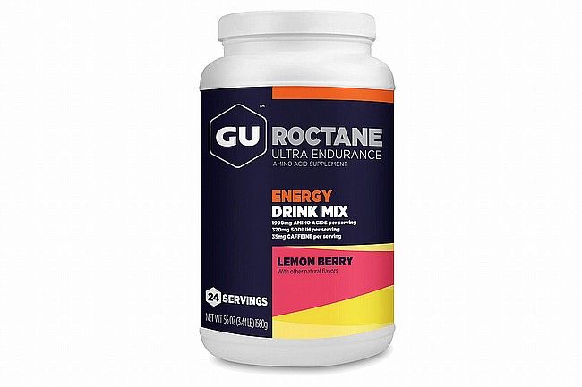 GU Roctane Drink Mix (24 Servings) Lemon Berry