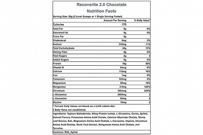 Hammer Nutrition Recoverite 2.0 (32 Servings) Chocolate