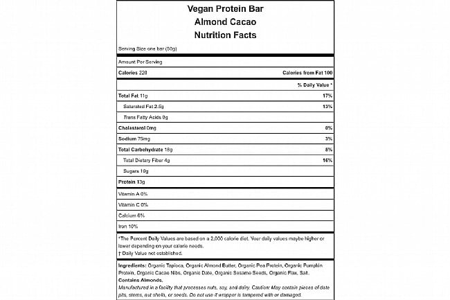 Hammer Nutrition Vegan Protein Bar (Box of 12) 