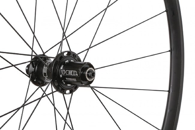 HED Ardennes RA Black Rim Brake Alloy Wheelset 