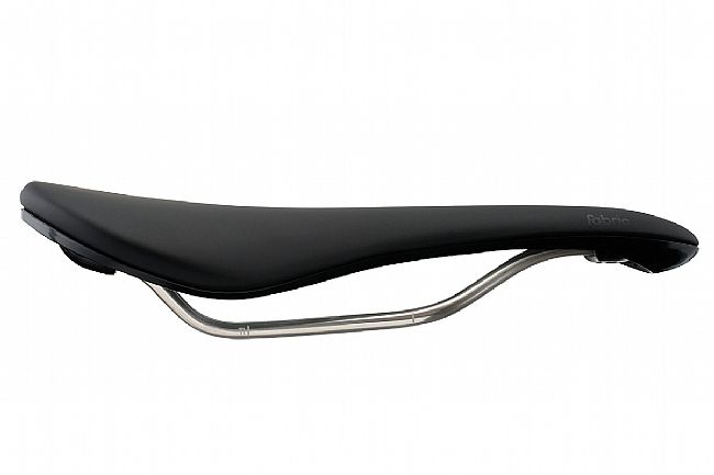 Fabric Scoop Titanium Saddle Shallow