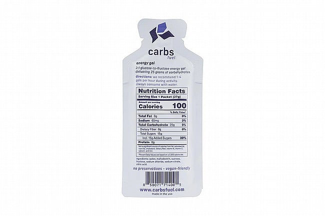 Carbs Fuel Original 25g Energy Gels (Box of 24) 