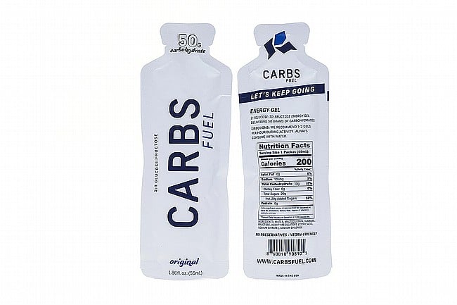 Carbs Fuel Original 50g Energy Gels 