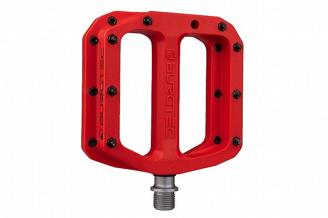 Burgtec MK4 Composite Flat Pedals Race Red