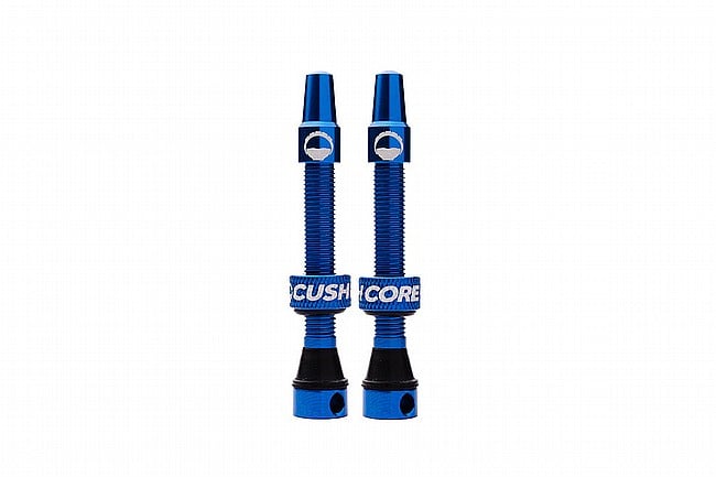 CushCore Tubeless Valve Stems Blue