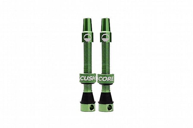 CushCore Tubeless Valve Stems Green