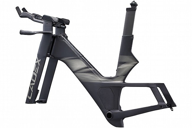 CADEX Tri Frameset Silver Rush