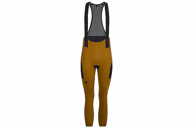 Giordana Mens Beyond Gravel Cargo Bib Tight  Bronze Yellow