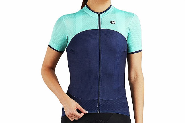 Giordana Womens Silverline S/S Jersey Navy/Mint