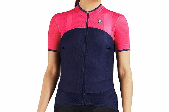 Giordana Womens Silverline S/S Jersey Navy/Raspberry