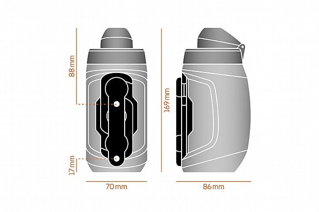 Fidlock Twist 450 Bottle + Bike Base 