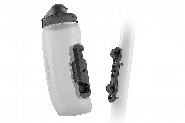 Fidlock Twist 590 Bottle + Bike Base Clear Bottle