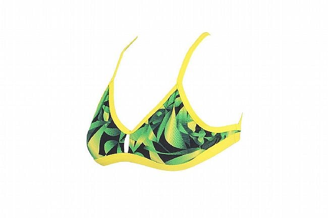 Blueseventy Womens Prism Bikini Top Green Yellow - S
