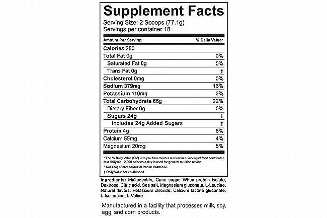 Infinit Nutrition Go Far Endurance Fuel Fruit Punch - 18 Servings