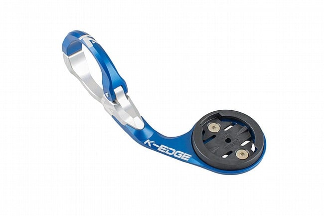 K-Edge Garmin Race Mount 31.8mm Blue/Silver - 31.8mm