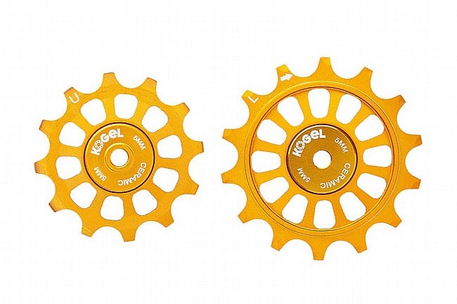 Kogel Oversized Pulley Wheels For Sram AXS XPLR Gold - 12/14t, Cross Seal