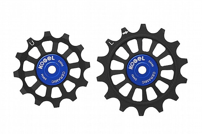 Kogel Oversized Pulley Wheels For R9100 & R8000/8100 Black - 12/14t, Road Seal