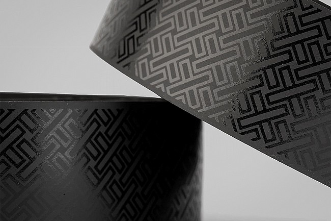 Burgh Classic Bar Tape 2.5mm Stealth Black - Mosaic