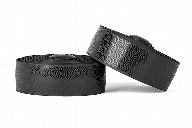 Burgh Classic Bar Tape 2.5mm Stealth Black - Wave