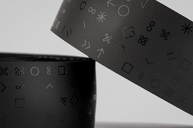 Burgh Classic Bar Tape - Stealth 2.5mm Hieroglyph