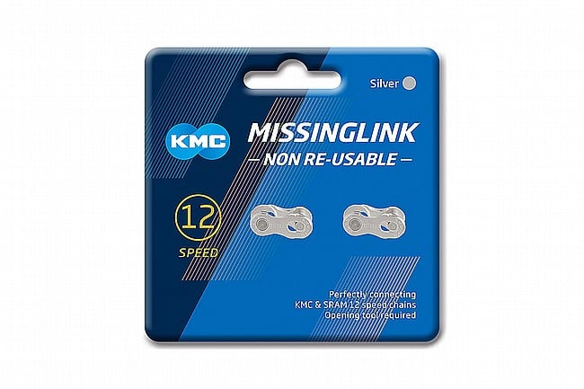 KMC MissingLink 12-Speed Master Links Silver