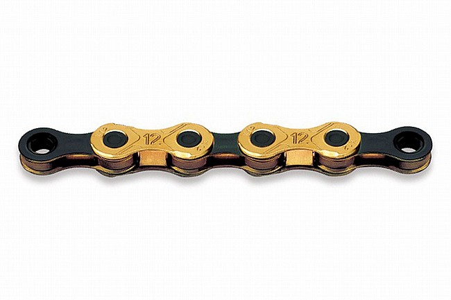 KMC WAX X12 Pre-Waxed 12-Speed Chain Ti Gold/Black