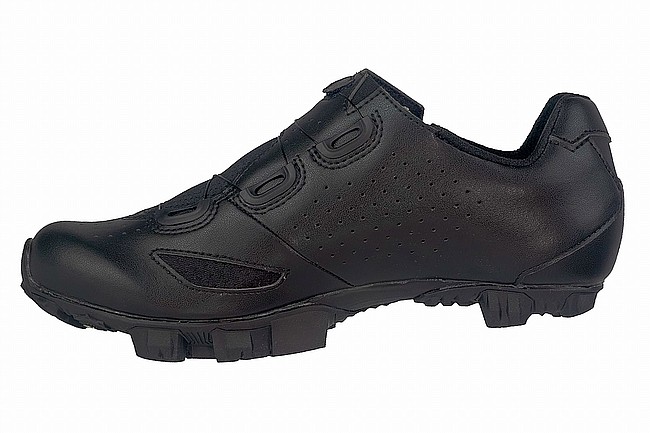 Lake MX190-X Wide Mountain Bike Shoe Black/Black
