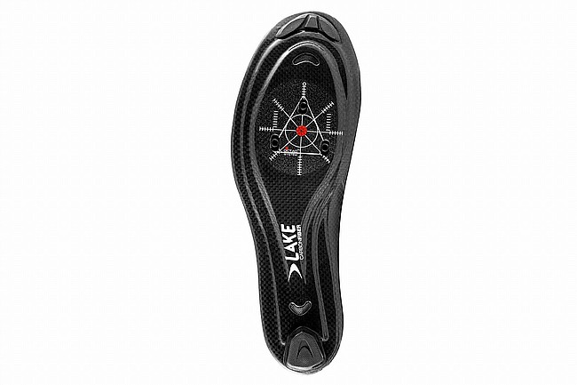 Lake Mens CX21C Road Cycling Shoe  White/White Clarino