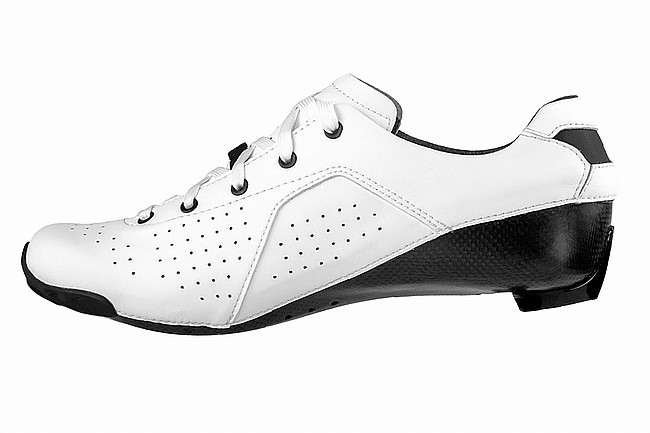 Lake  Mens CX400L-X Wide Lace Road Cycling Shoe White/Black