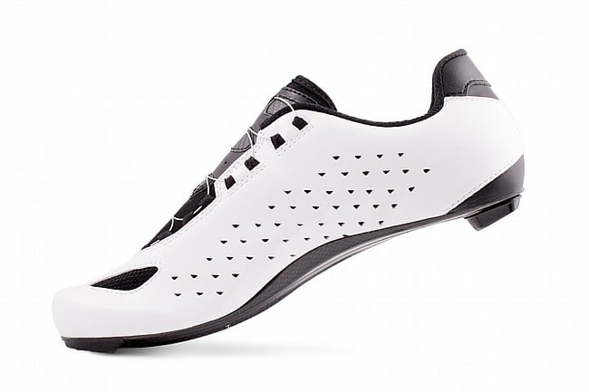 Lake CX219-X Wide Road Shoe White / Black