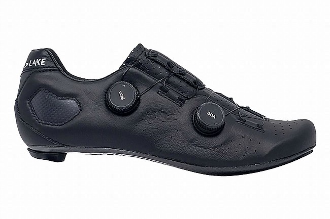 Lake Mens CX333 Road Cycling Shoe Black/Silver