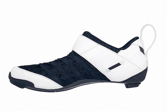 Lake Mens TX224 Competition Tri Shoe  White/Black