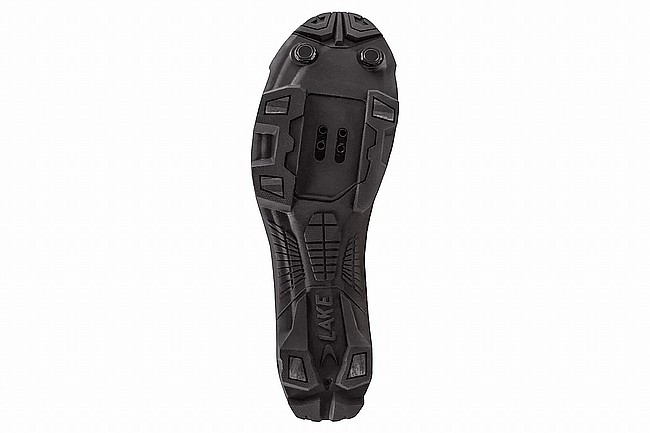Lake Mens MX242-X Wide Mountain Bike Shoe Black/Silver
