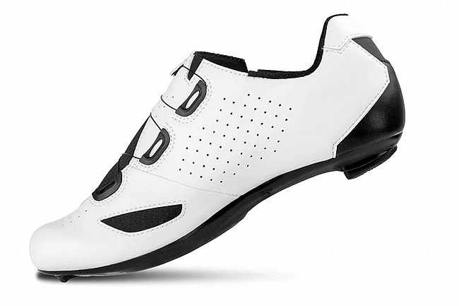 Lake CX190 Wide Road Shoe White/Black