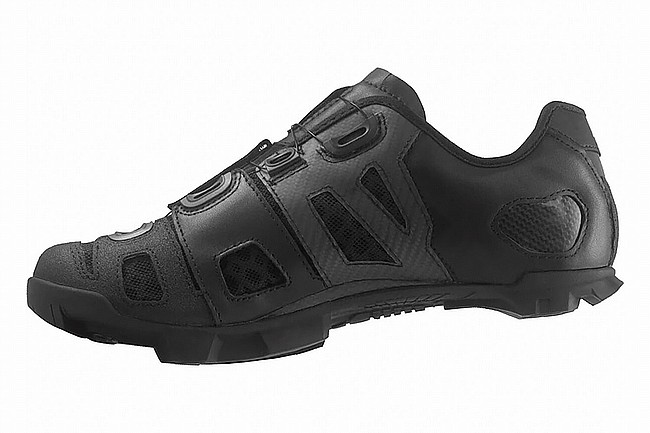 Lake Mens MX242 Mountain Bike Shoe Black/Silver