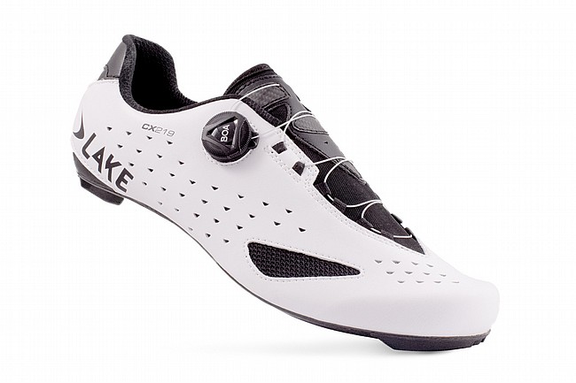 Lake CX219 Road Shoe White / Black