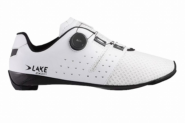 Lake Mens CX201 Cycling Shoe  White/Black