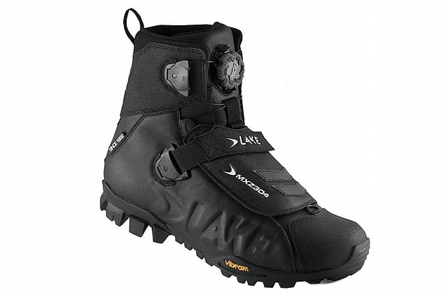 Lake MXZ304-X Winter Wide MTB Shoe Black/White